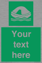 SL7220: Custom sign safe condition Liferaft