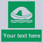 SL7220: Custom sign safe condition Liferaft