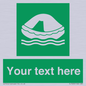 SL7220: Custom sign safe condition Liferaft