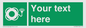 SL7224: Custom sign safe condition Lifebuoy with light
