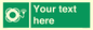 SL7224: Custom sign safe condition Lifebuoy with light
