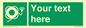 SL7225: Custom sign safe condition Lifebuoy with line and light