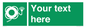 SL7225: Custom sign safe condition Lifebuoy with line and light