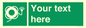 SL7225: Custom sign safe condition Lifebuoy with line and light