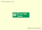 SL7225: Custom sign safe condition Lifebuoy with line and light