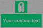 SL7226: Custom sign safe condition Lifejacket