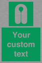 SL7226: Custom sign safe condition Lifejacket