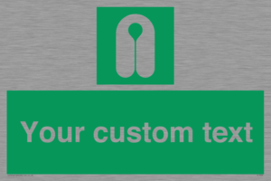 SL7226: Custom sign safe condition Lifejacket