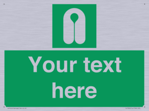 SL7226: Custom sign safe condition Lifejacket