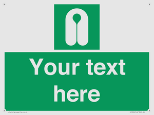 SL7226: Custom sign safe condition Lifejacket