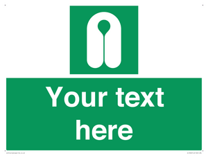 SL7226: Custom sign safe condition Lifejacket