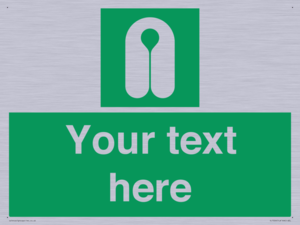 SL7226: Custom sign safe condition Lifejacket