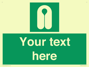 SL7226: Custom sign safe condition Lifejacket