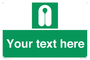 SL7226: Custom sign safe condition Lifejacket