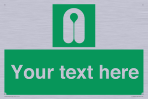 SL7226: Custom sign safe condition Lifejacket