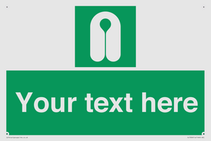 SL7226: Custom sign safe condition Lifejacket