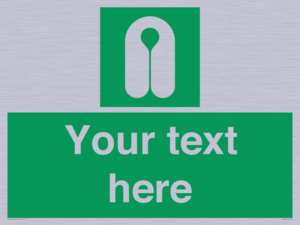 SL7226: Custom sign safe condition Lifejacket