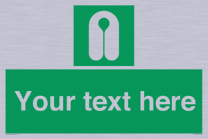 SL7226: Custom sign safe condition Lifejacket