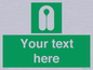 SL7226: Custom sign safe condition Lifejacket