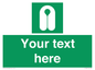 SL7226: Custom sign safe condition Lifejacket