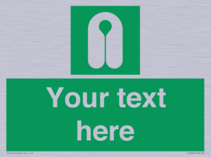 SL7226: Custom sign safe condition Lifejacket