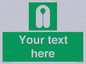 SL7226: Custom sign safe condition Lifejacket