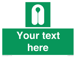 SL7226: Custom sign safe condition Lifejacket