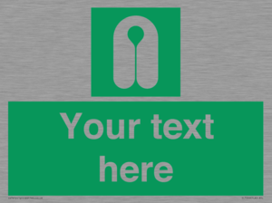 SL7226: Custom sign safe condition Lifejacket