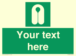 SL7226: Custom sign safe condition Lifejacket