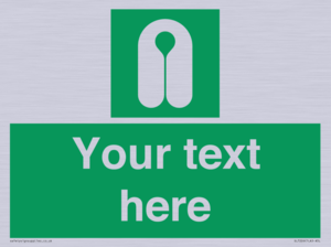 SL7226: Custom sign safe condition Lifejacket