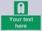 SL7226: Custom sign safe condition Lifejacket