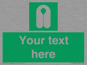SL7226: Custom sign safe condition Lifejacket