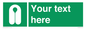 SL7226: Custom sign safe condition Lifejacket