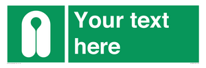 SL7226: Custom sign safe condition Lifejacket