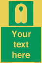 SL7226: Custom sign safe condition Lifejacket