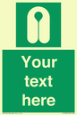 SL7226: Custom sign safe condition Lifejacket
