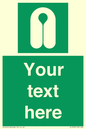 SL7226: Custom sign safe condition Lifejacket