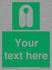 SL7226: Custom sign safe condition Lifejacket