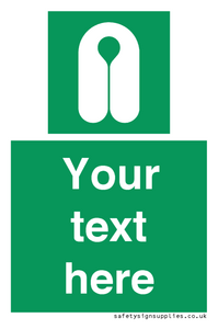 SL7226: Custom sign safe condition Lifejacket