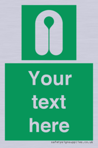 SL7226: Custom sign safe condition Lifejacket