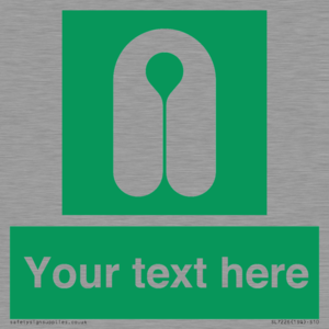 SL7226: Custom sign safe condition Lifejacket