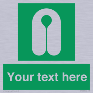 SL7226: Custom sign safe condition Lifejacket