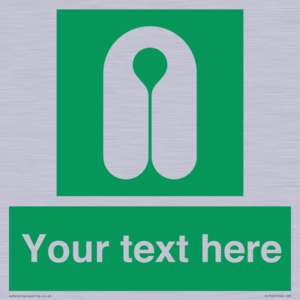 SL7226: Custom sign safe condition Lifejacket