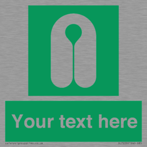 SL7226: Custom sign safe condition Lifejacket