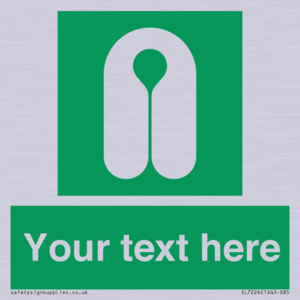 SL7226: Custom sign safe condition Lifejacket