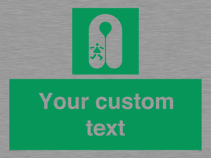 SL7227: Custom sign safe condition Child's lifejacket