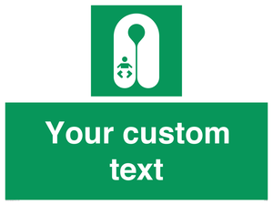 SL7228: Custom sign safe condition Infant's lifejacket