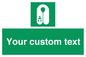 SL7228: Custom sign safe condition Infant's lifejacket