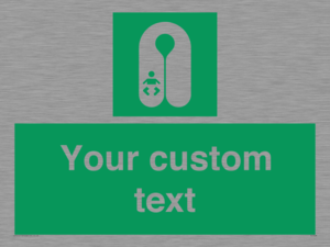SL7228: Custom sign safe condition Infant's lifejacket