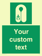 SL7228: Custom sign safe condition Infant's lifejacket